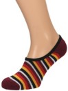 Zine Stripe No Show Socken