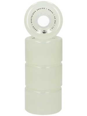 Arbor Mosh 65mm 78A Ghost White Wheels