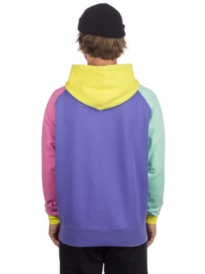 pastel multi colored hoodie
