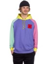 Teddy Fresh Color Block Mikina s kapucí