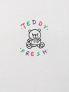 Teddy Fresh White Embroidery Logo Camiseta