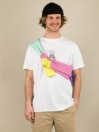 Teddy Fresh White Embroidery Logo Camiseta