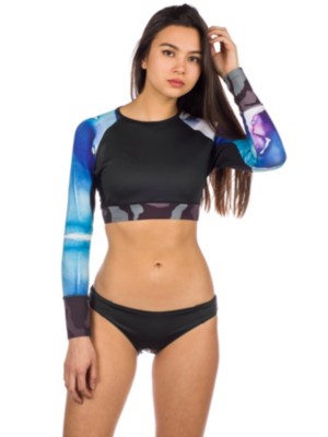 Akela Surf Dancer Crop Rash Guard