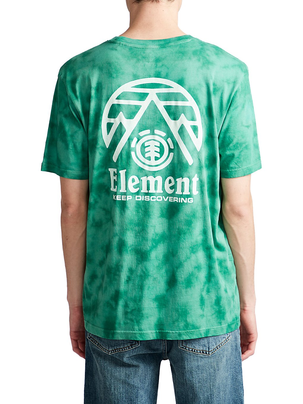 Element overcast t-shirt vihreä, element