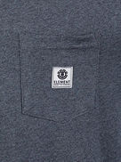 Basic Pocket Label T-skjorte