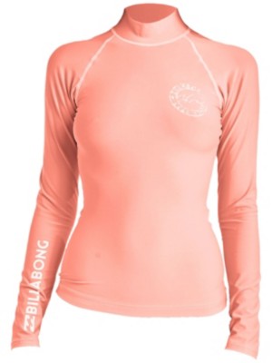 Billabong Logo In Rash Guard LS