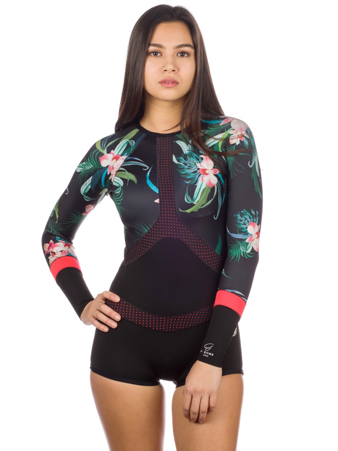 Rip Curl Madi Boyleg Spring coral
