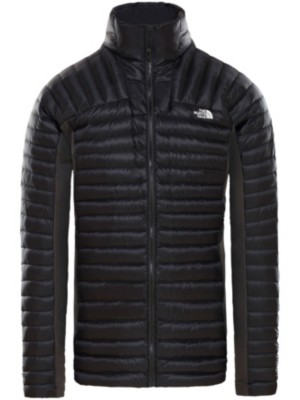 the north face impendor down hybrid hoodie