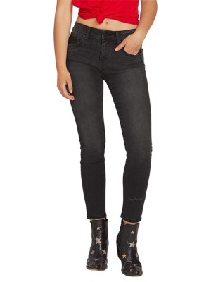 Volcom rockout skinny jeans musta, volcom