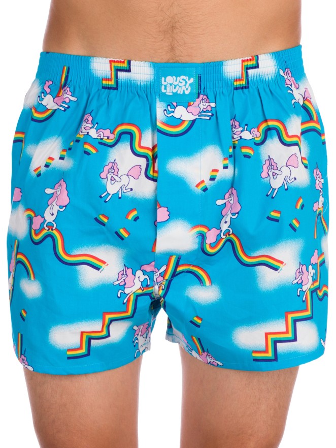 Lousy Livin Sky Gym Boxers