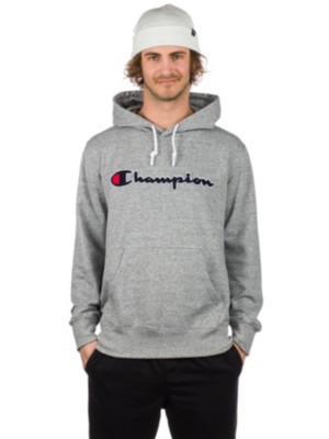 champion logo hoodie
