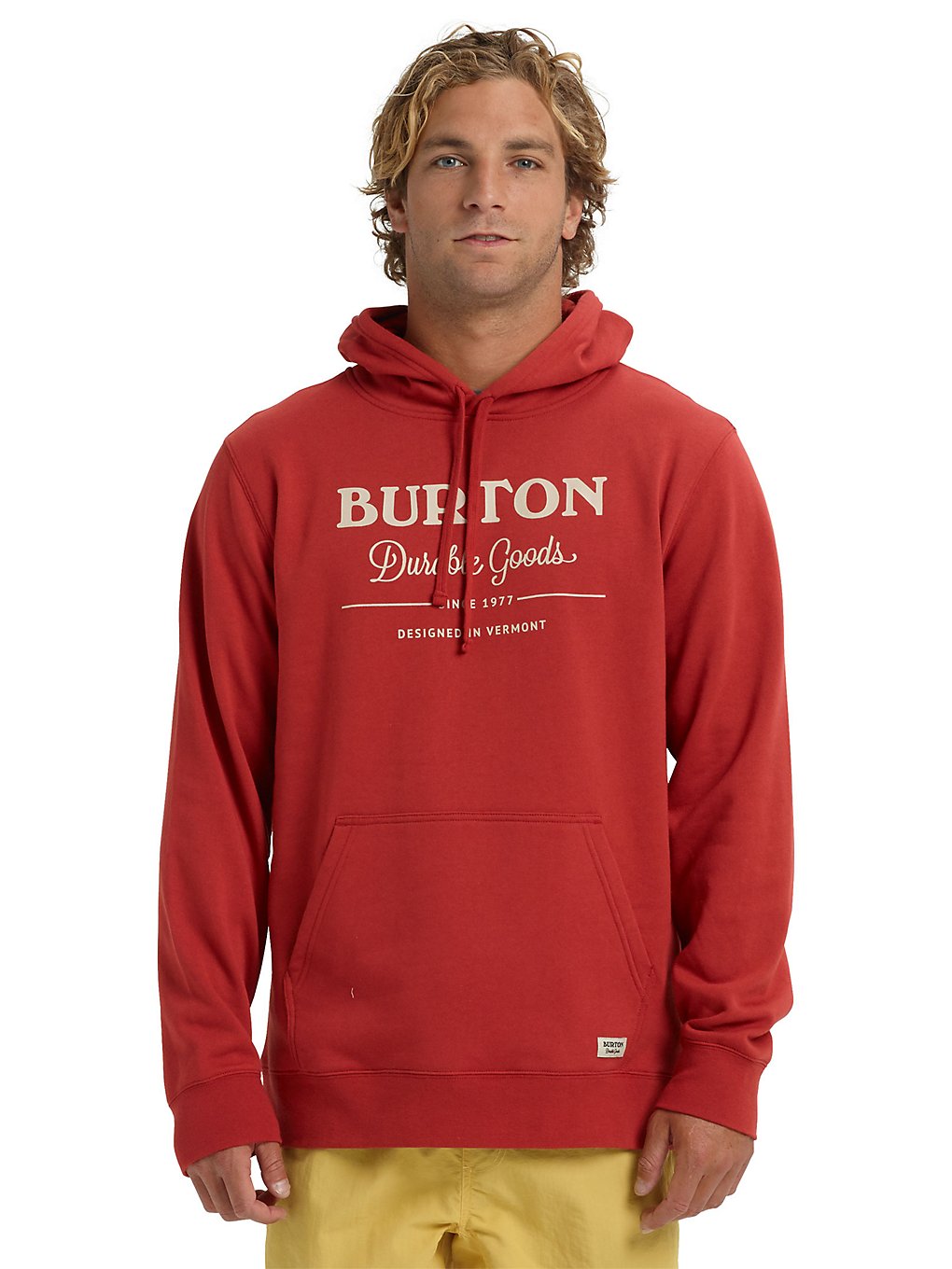 Burton durable goods hoodie oranssi, burton