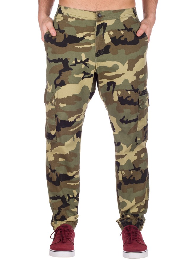 Empyre Freight Camo Cargo Twill Jogger Housut