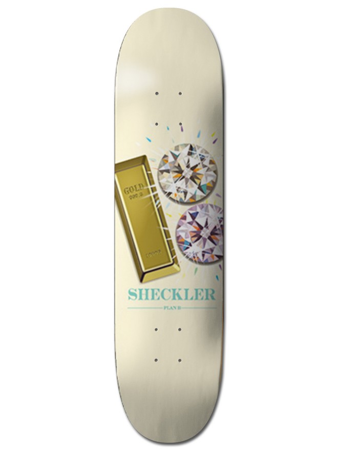 Plan B Sheckler Bling 8.125″ Skateboard Deck