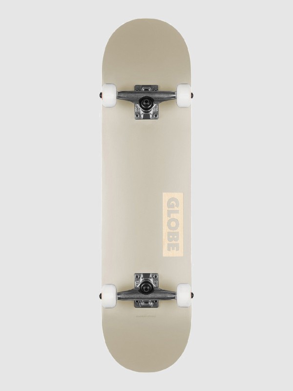 Globe Goodstock 8.0" Skateboard off white