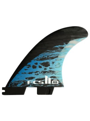 FCS II MB PC Carbon L Tri-Quad Retail Fin