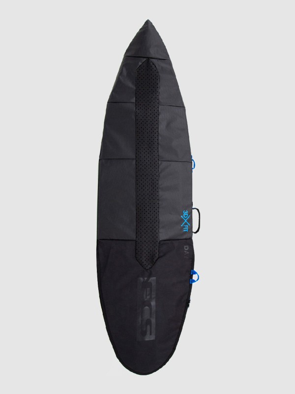 FCS Day All Purpose 6'3 Surfboard-Tasche black