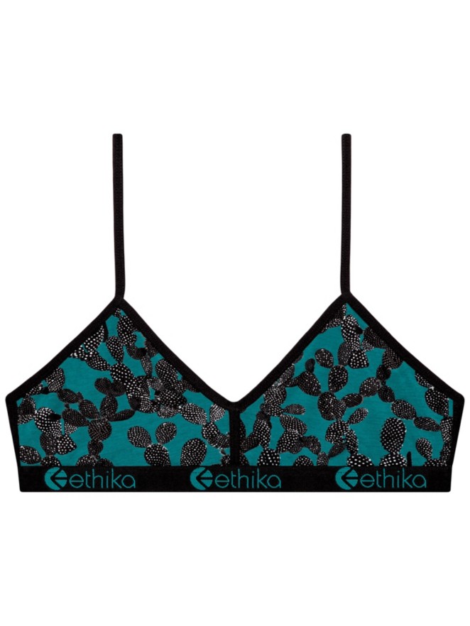 Ethika Blue Cactus Bralette Underwear Unterwäsche