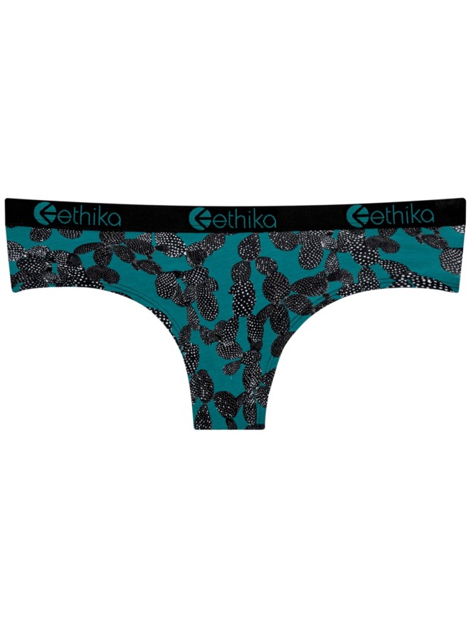 Ethika Blue Cactus Cheeky Underwear Unterwäsche