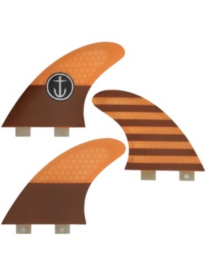 Captain Fin CF-Large FCS 4.75 TT Fin Set