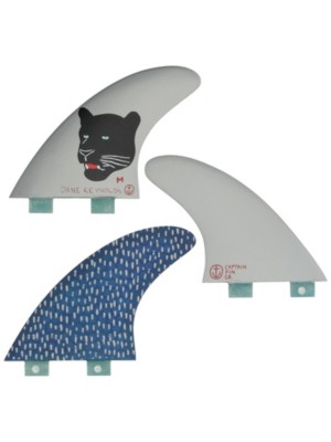 Captain Fin Dane Reynolds Medium FCS 4.55 TT Fin Set