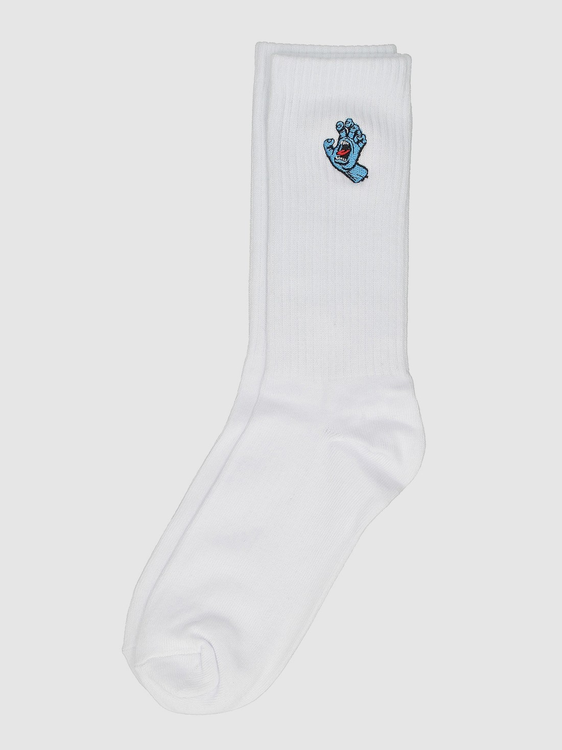 Santa Cruz Screaming Mini Hand Socken white