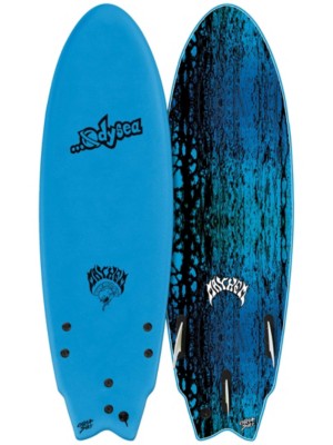 Catch Surf Odysea X Mayhem Round Nose Fish 5.11 Surfboard bij Blue