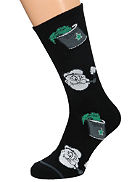 X Popeye Spinach Crew Chaussettes