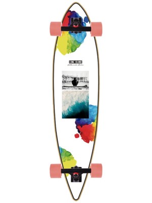 Long Island Longboards Watercolor Pintail 9.5" Complete