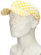 Yellow Check Visor Hat