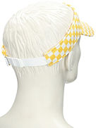 Yellow Check Visor Hat