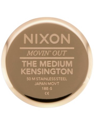 The Medium Kensington Leather Uhr