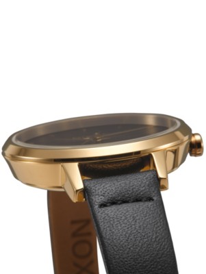 The Medium Kensington Leather Horloge