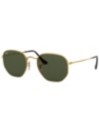 Ray-Ban Hexagonal Gold Sonnenbrille