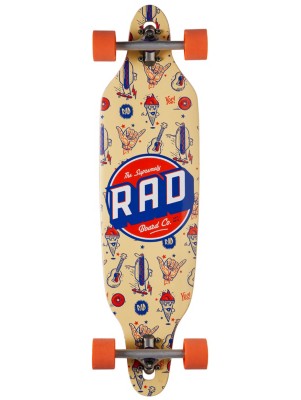RAD Board Co. Wallpaper Orange 9.5" Complete