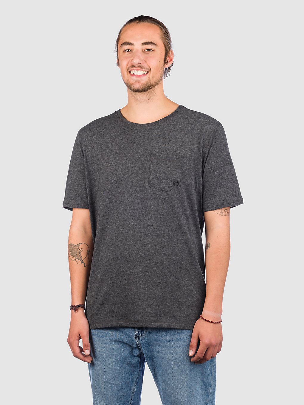 Kazane Moss T-Shirt charcoal heather kaufen