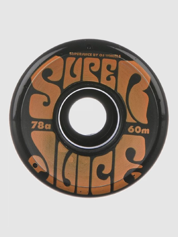 OJ Wheels Super Juice 78A 60mm Rollen black