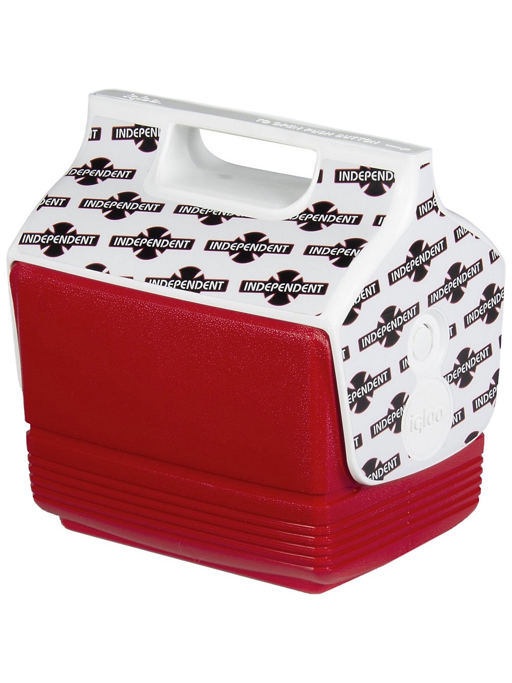 Independent X Igloo Playmate Mini Cooler rouge