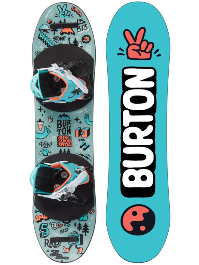 Burton After School Special 90 2024 Kids Snowboard-Set