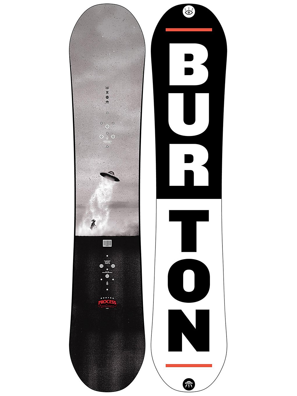 Burton process experience 144 2020 kuviotu, burton