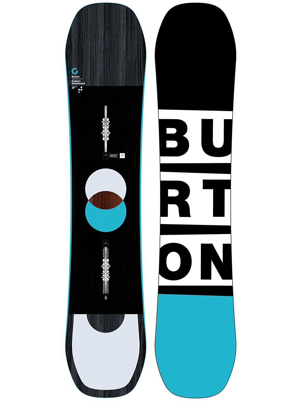 Burton custom smalls 135 2020 kuviotu, burton