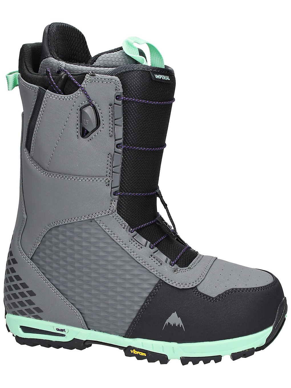 Burton Imperial Snowboard Boots gray/green