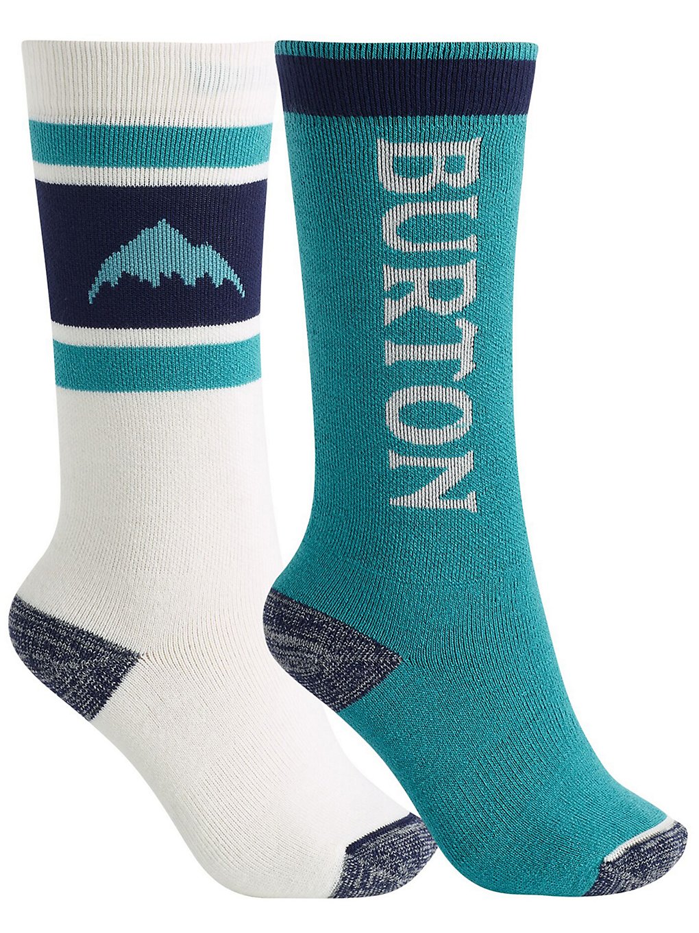 Burton weekend mdwt 2-pack socks valkoinen, burton