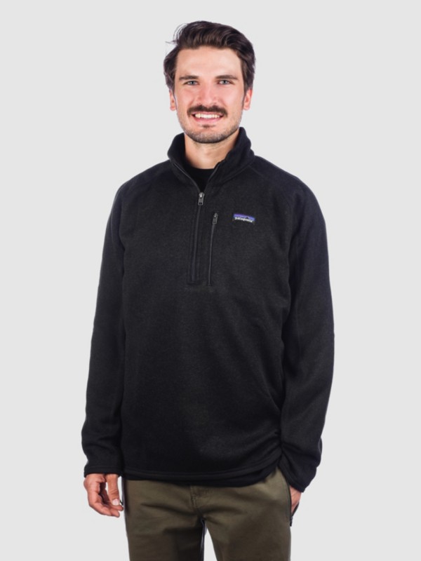 Patagonia Better 1/4 Sweatjacke black