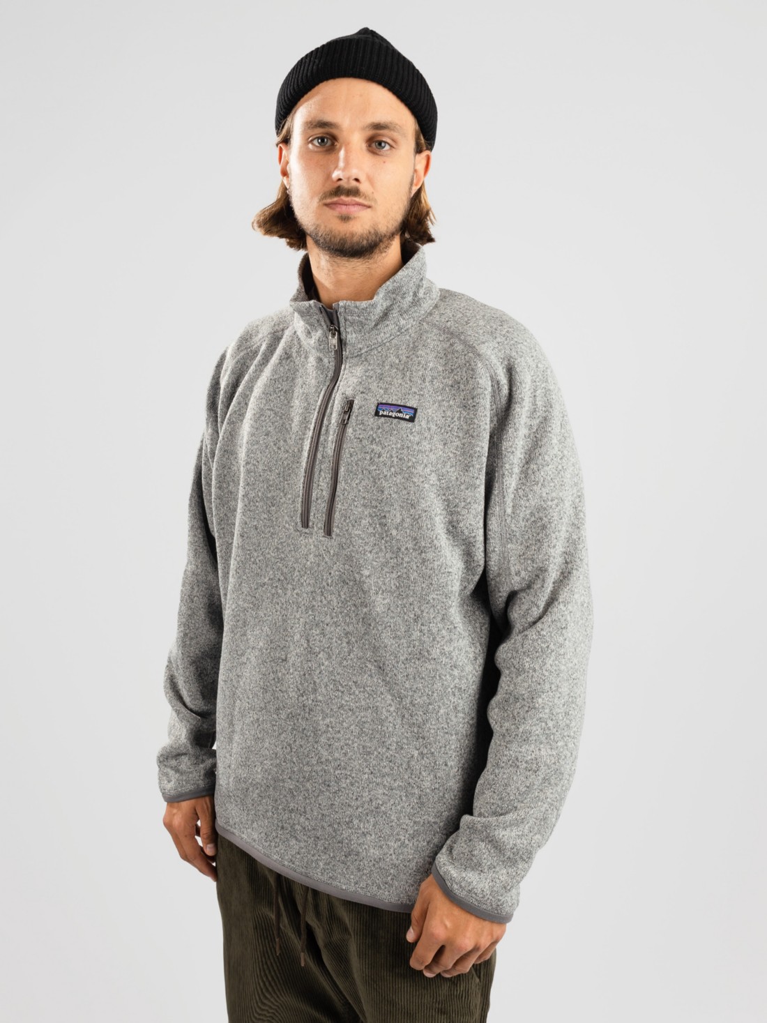 Patagonia Better 1/4 Sweatjacke stonewash