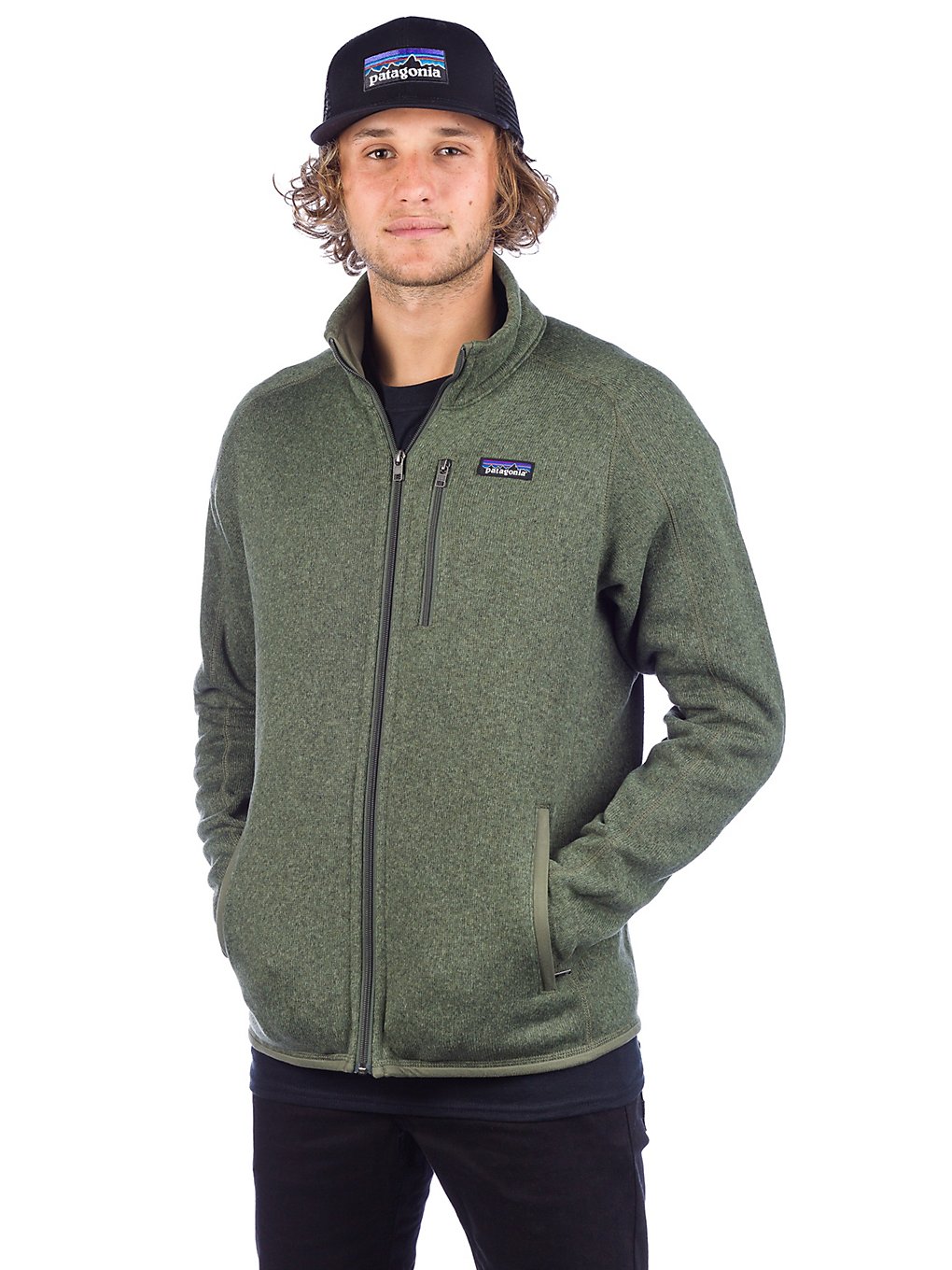 Patagonia Better Sweater Sweatjacke industrial green kaufen