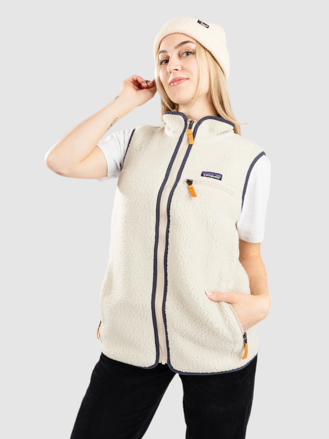 Patagonia Retro Pile Weste pelican