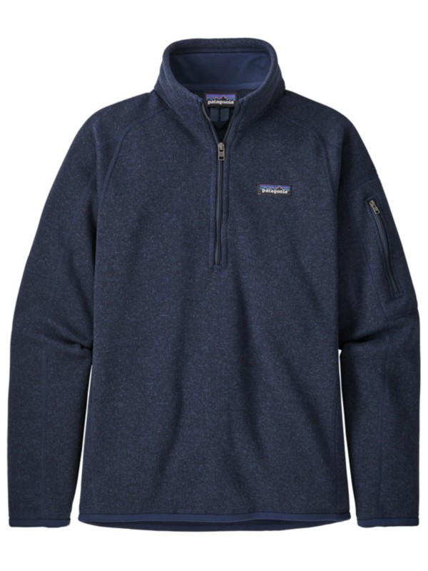Patagonia Better Sweater 1/4 Half-Zip Fleece Pullover neo navy