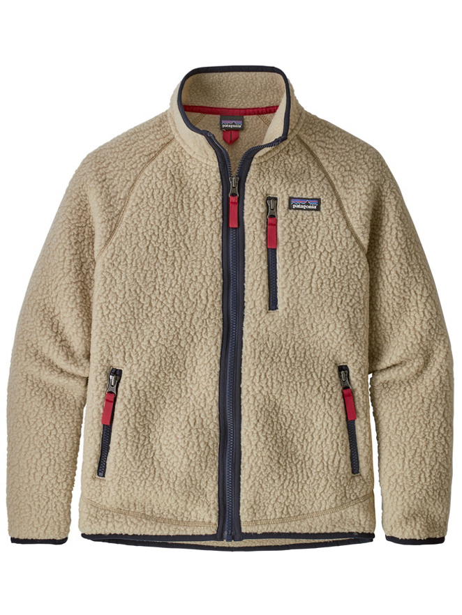 Patagonia Retro Pile Zip Fleece Kids Bunda