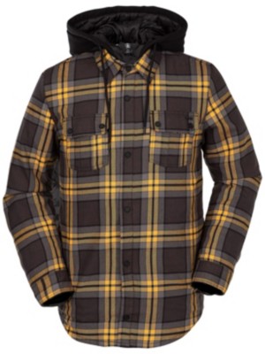 volcom field insulated flannel